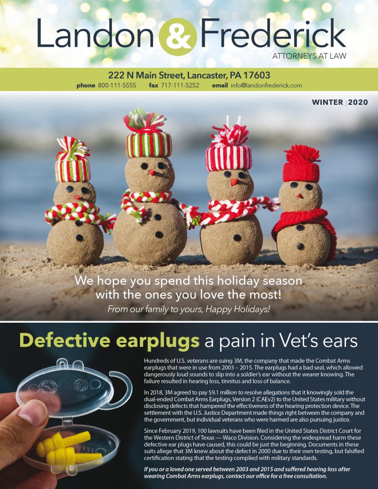 Winter newsletter samples ready for you! Premier Print Marketing